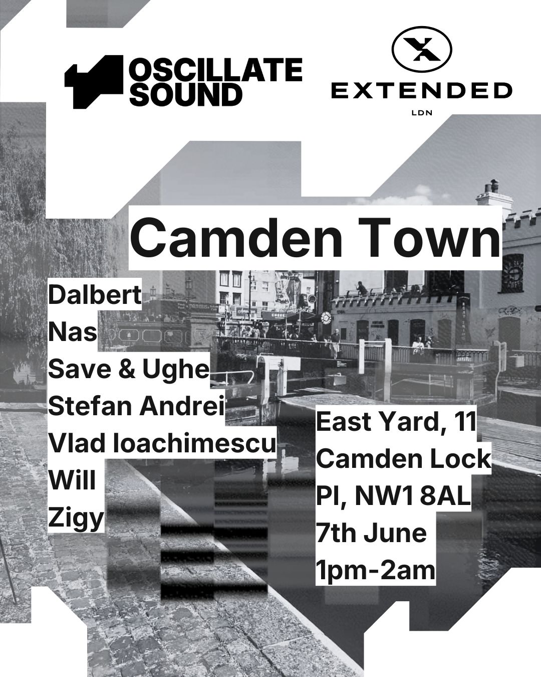 Extended x Oscillate Pub Session Camden Lock