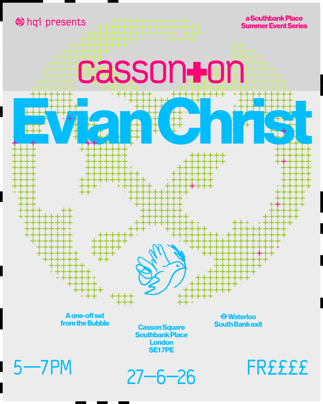 Casson+On: Evian Christ [FREE & LIMITED ENTRY]
