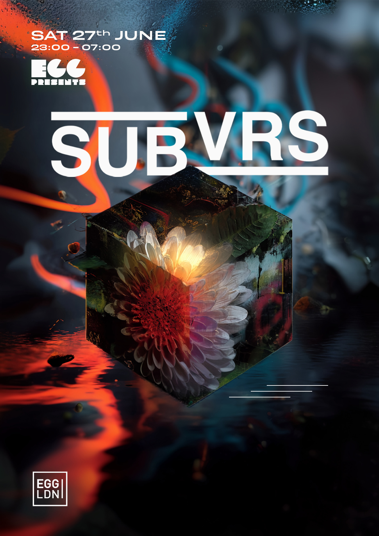 Egg LDN Pres: SUBVRS - Tech House, Deep Tech & Deep House