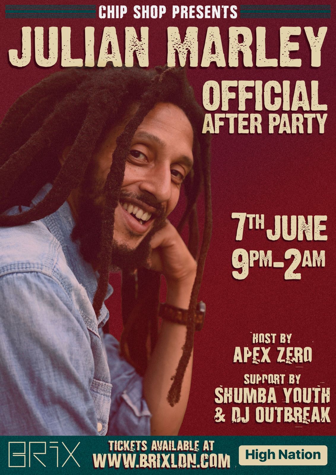 Julian Marley Official After Party