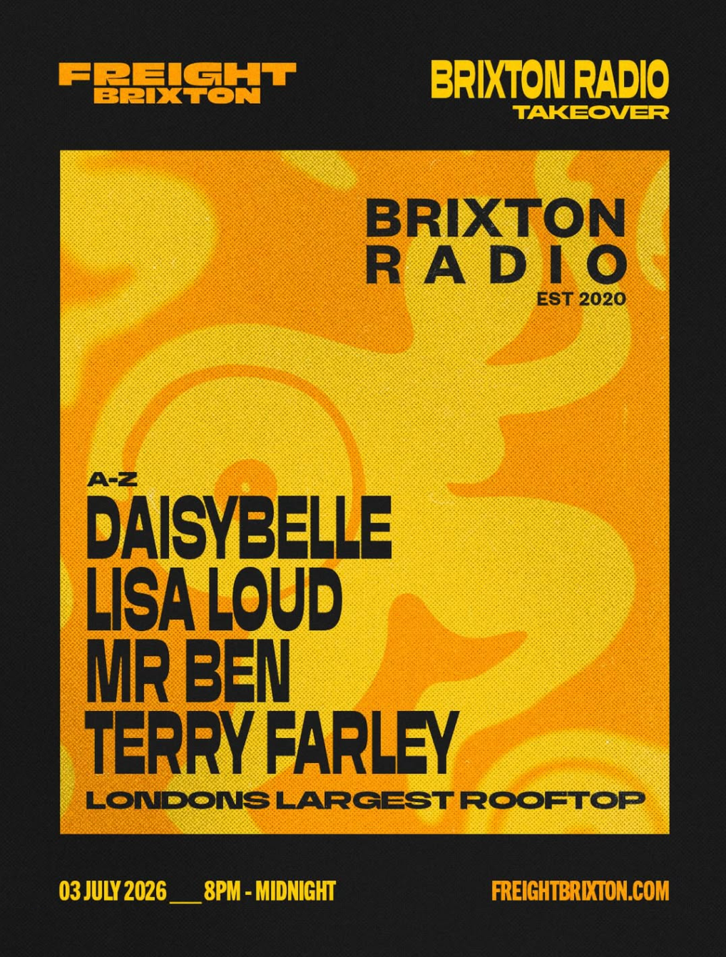 FREIGHT ISLAND TAKEOVER - BRIXTON RADIO