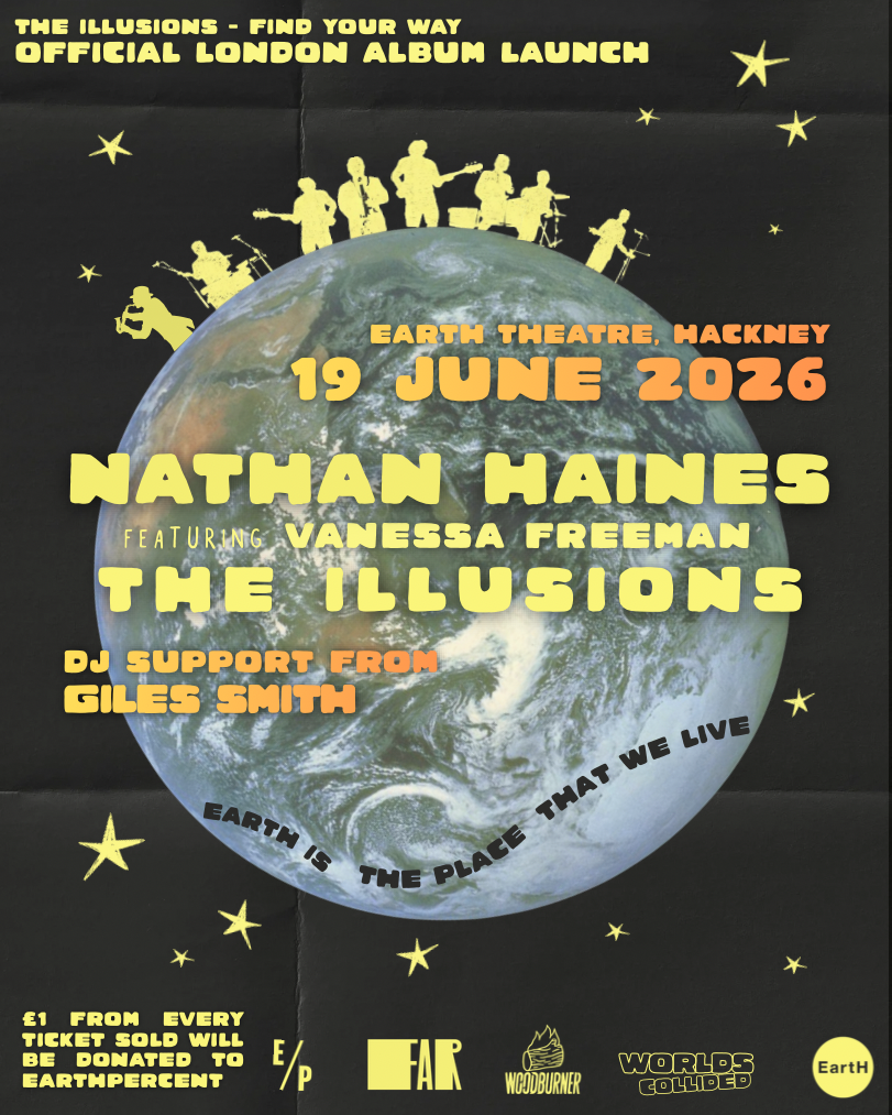 Exclusive Live Double Bill, Nathan Haines (full band) & The Illusions + Giles Smith (DJ set)
