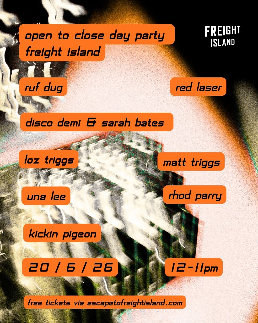 Open To Close Summer Daytime Party