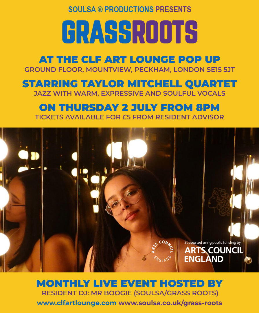 Grass Roots starring Taylor Mitchell (Live Jazz)