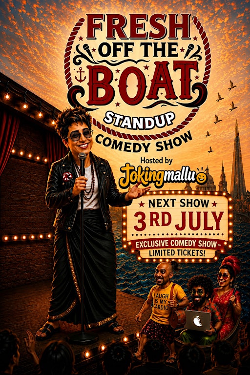 Fresh off the boat stand up comedy