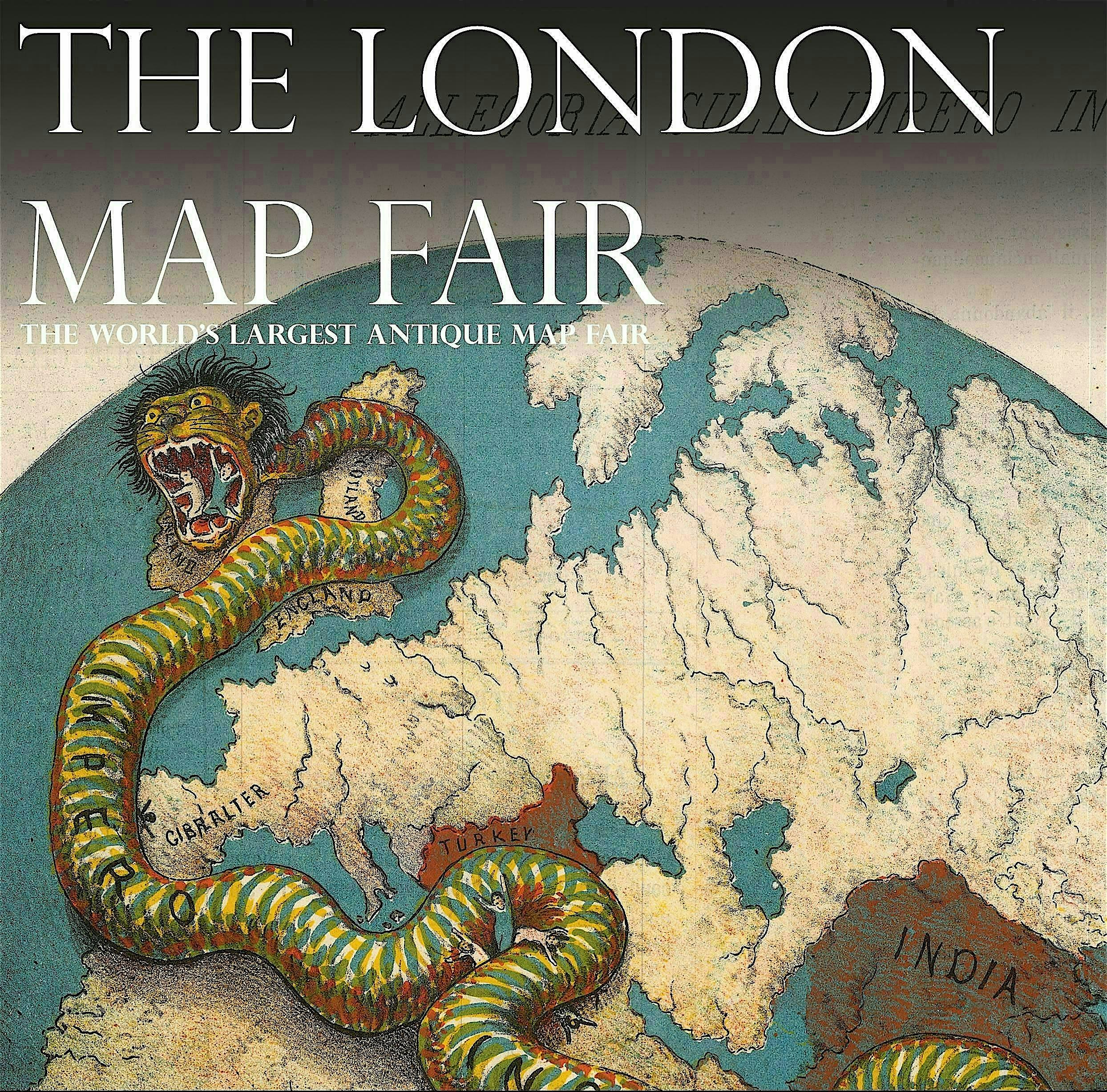 The London Map Fair 2026, the world's largest antique map fair