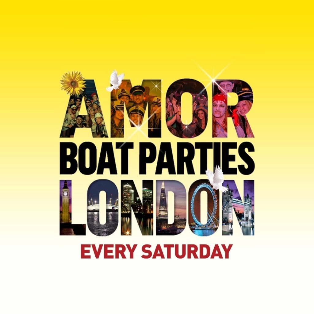 Amor London Boat party daytime fun plus Egg after hours