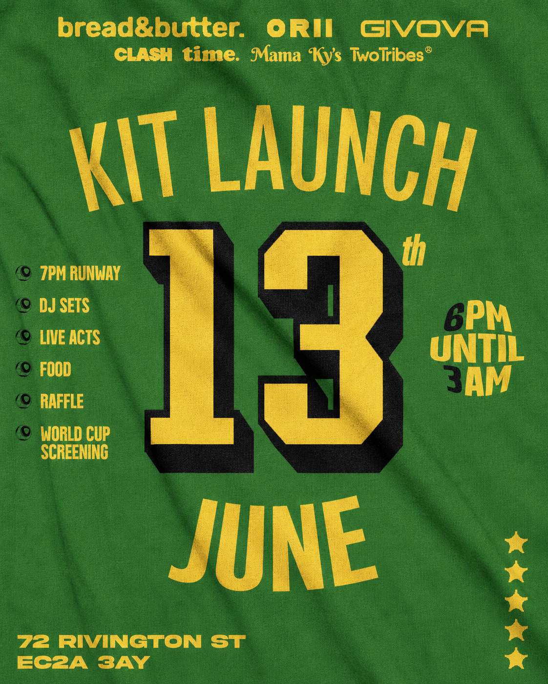Bread and Butter World Cup Kit Launch