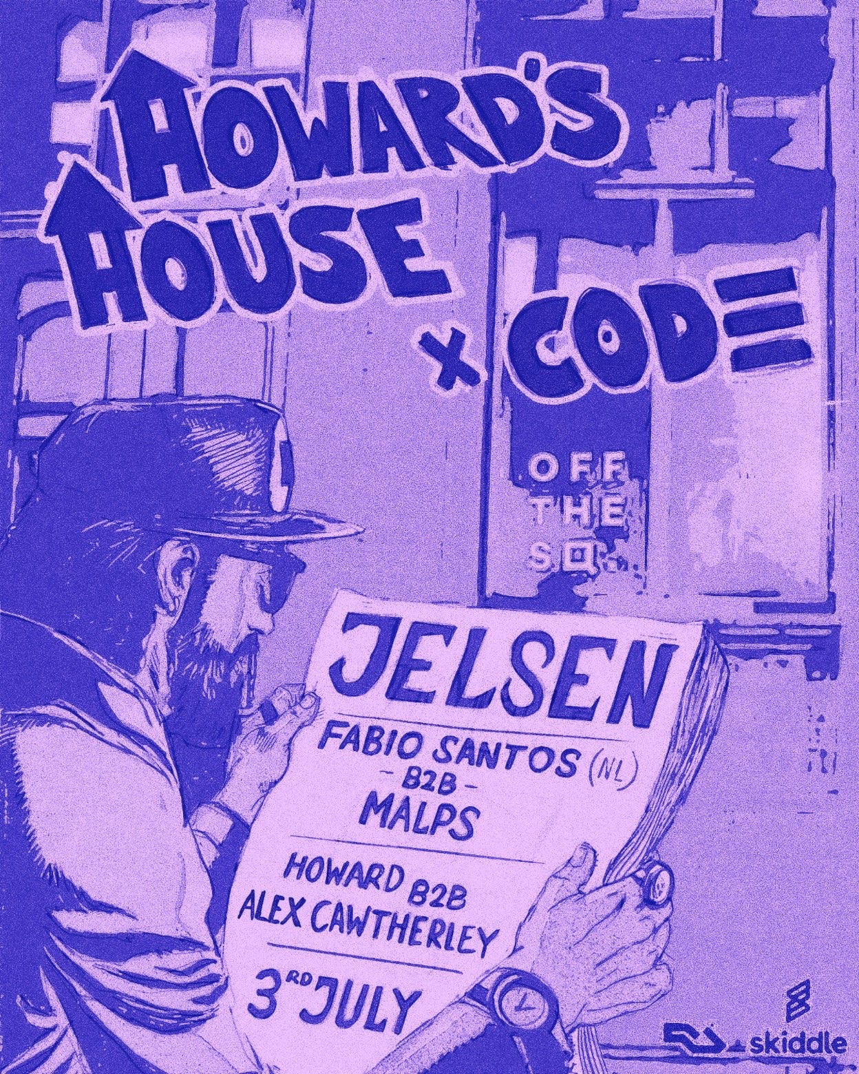 Howard's House X Code w/Jelsen, Fabio Santos, Malps, + Support