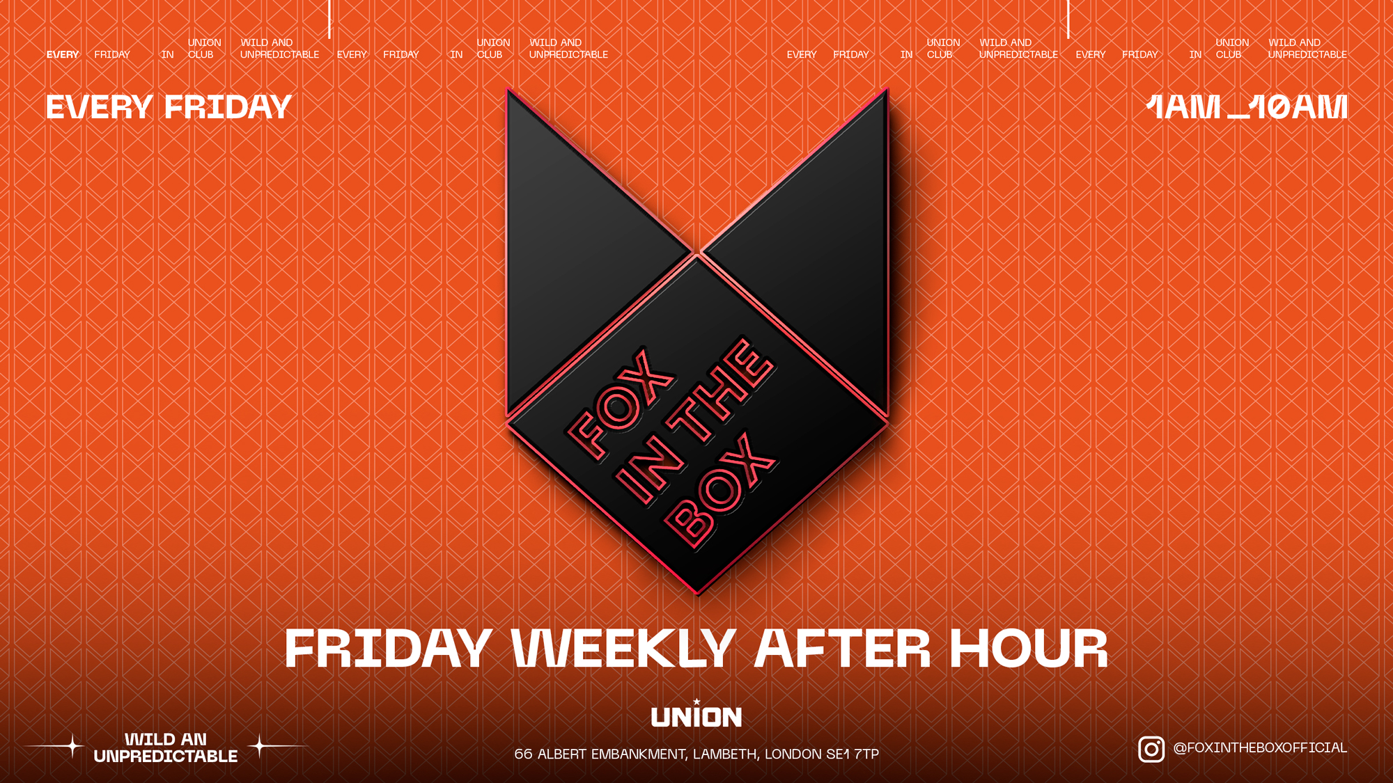 AFTER PARTY at FOX IN THE BOX