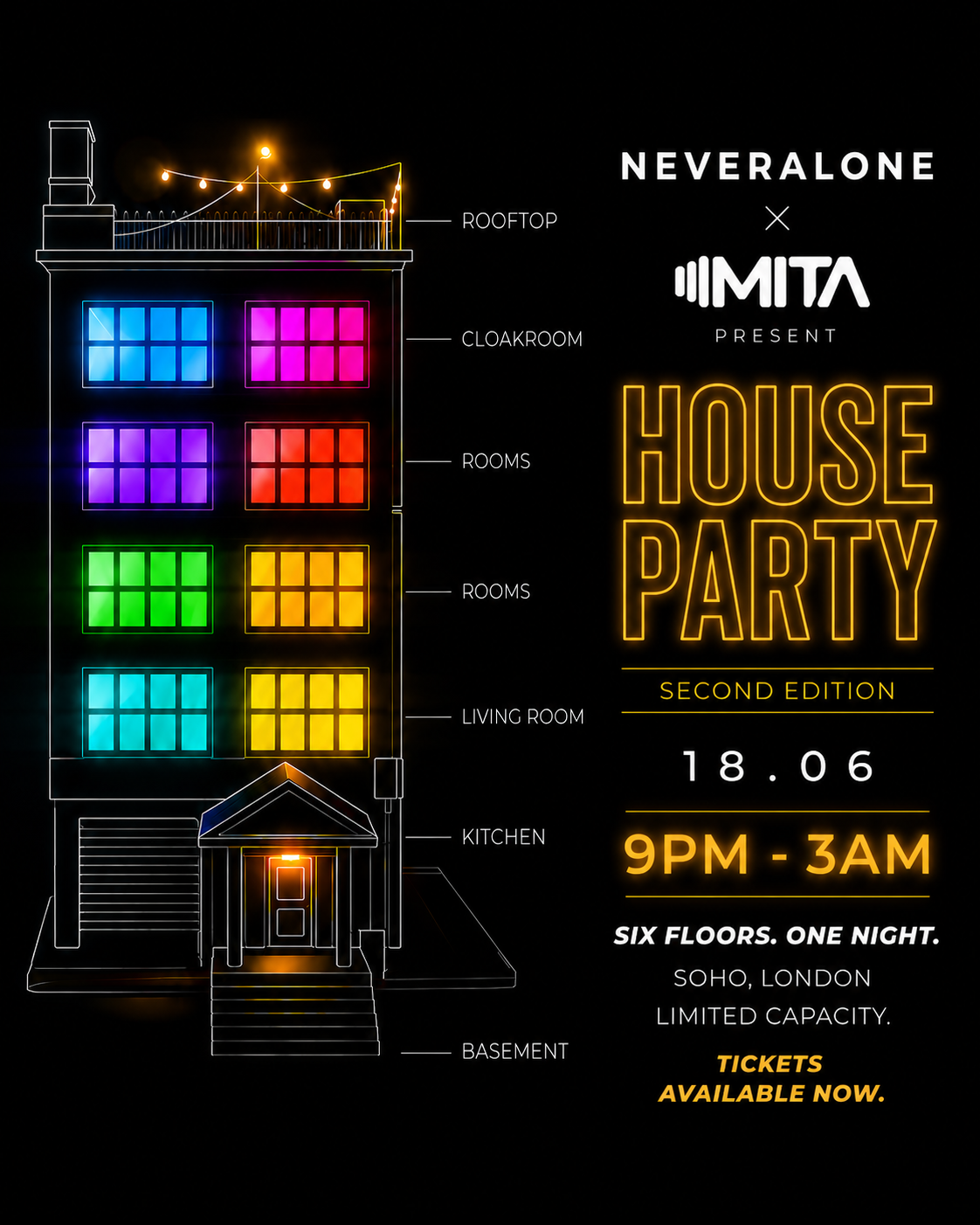 House Party with Neveralone & MITA MAGAZINE