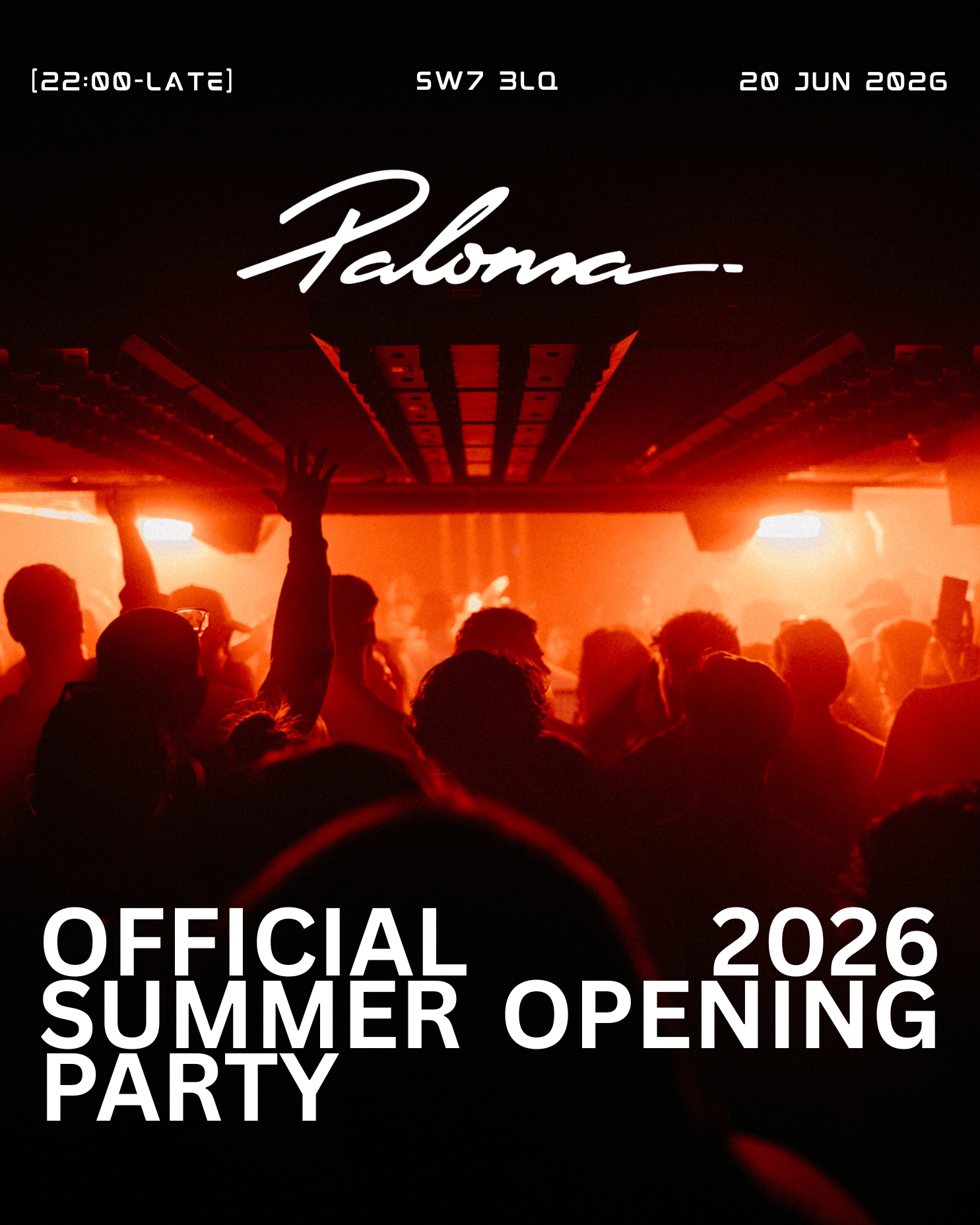 Season Opening party — Paloma Chelsea