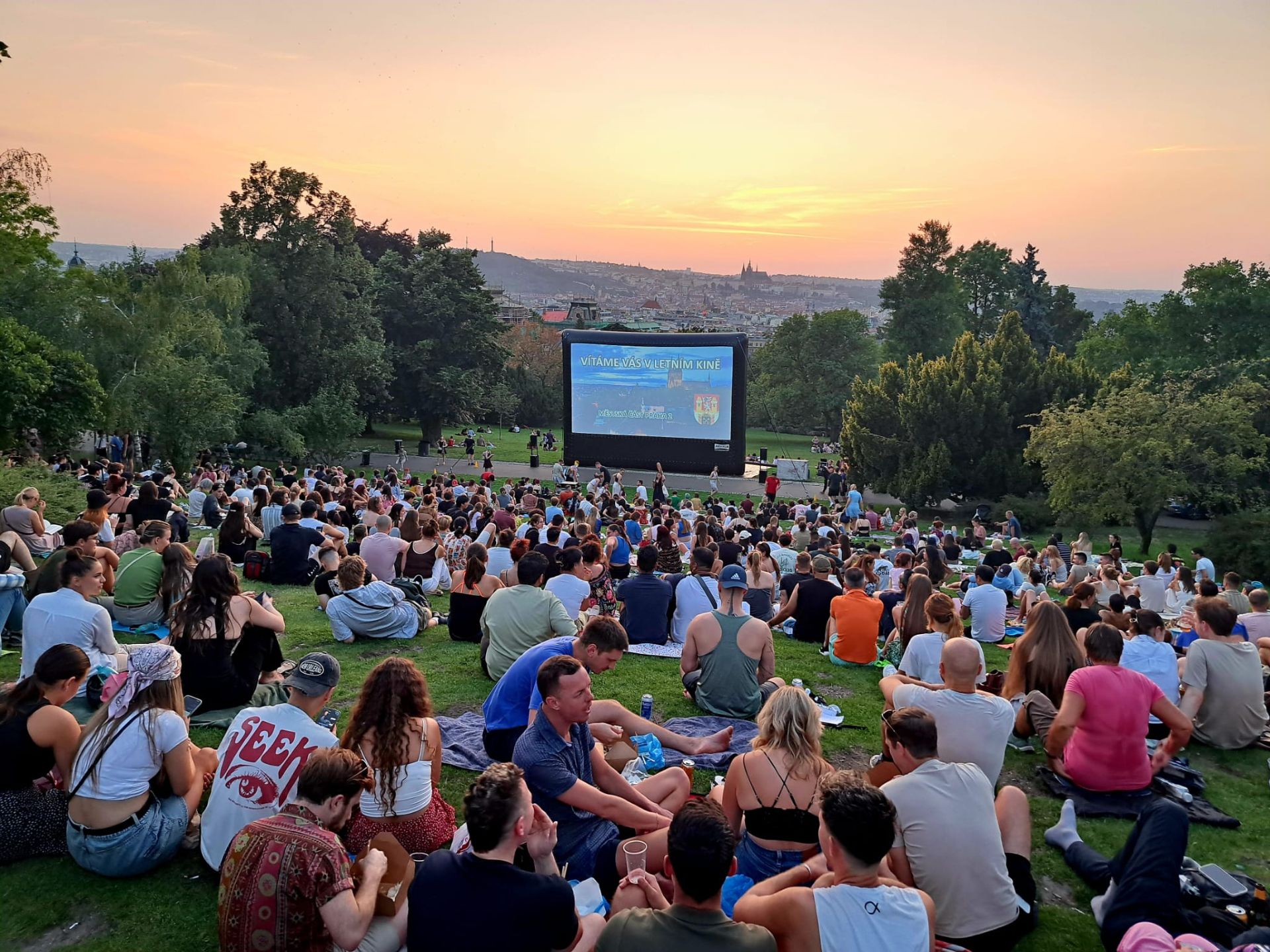 Open-air concert of Prague Radio Symphony Orchestra