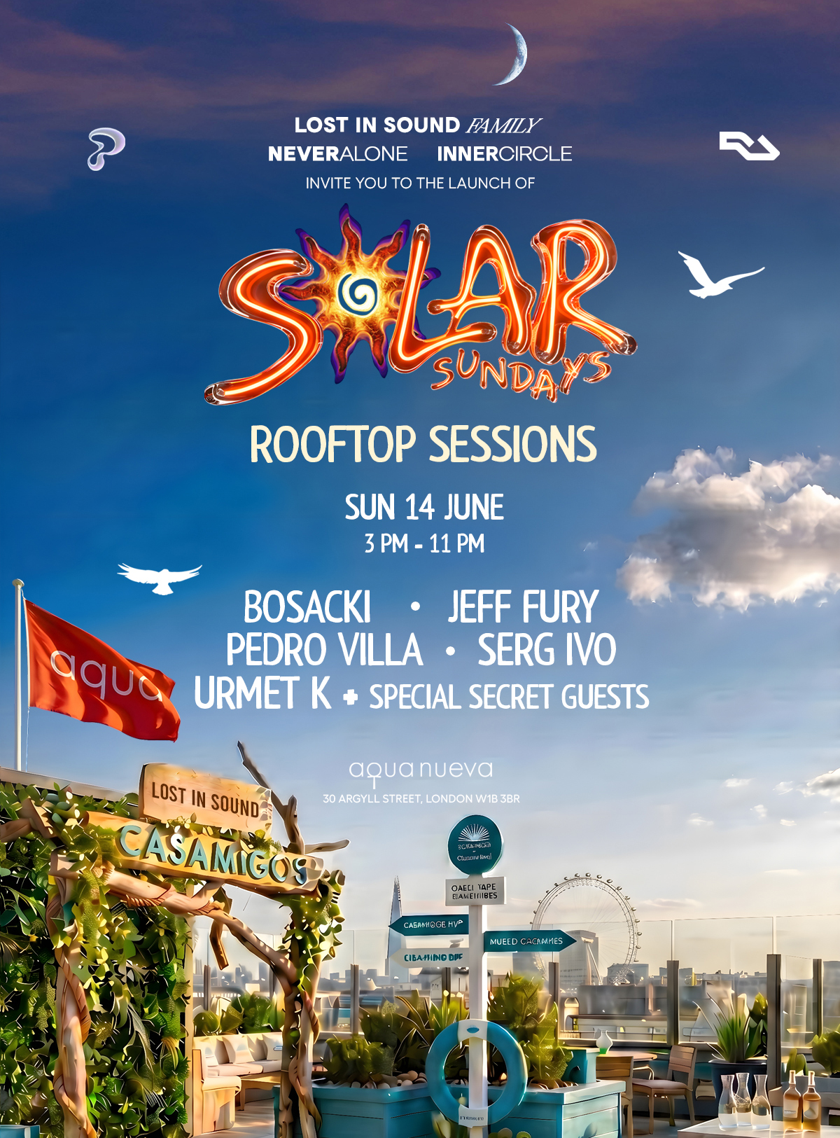 SOLAR SUNDAYS Rooftop Sessions