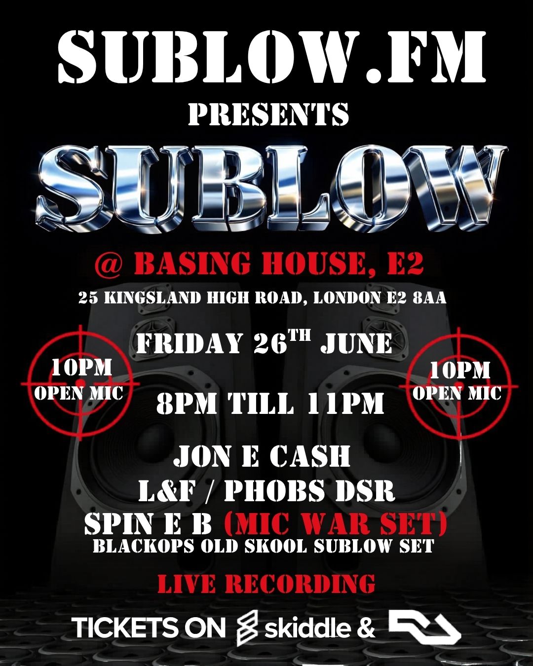 [CANCELLED] SUBLOW.FM