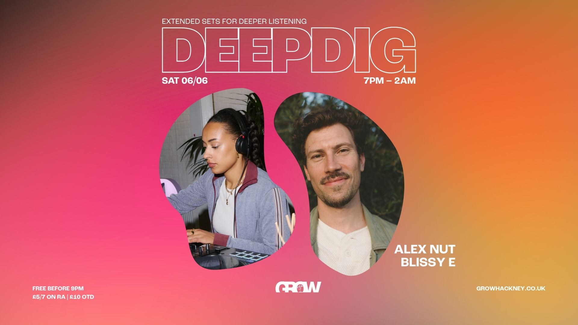 DEEPDIG: ALEX NUT (4 HOUR SET) // blissy e