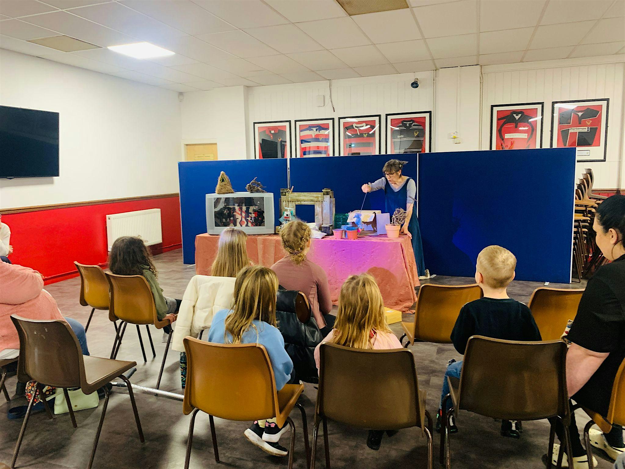 Free Puppet Show and Family Crafts