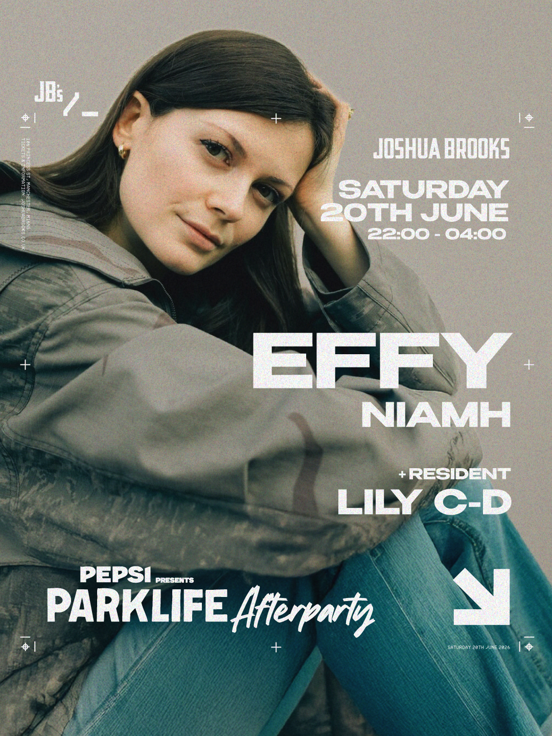 Official Parklife Afterparty: Effy at Joshua Brooks [Sat]