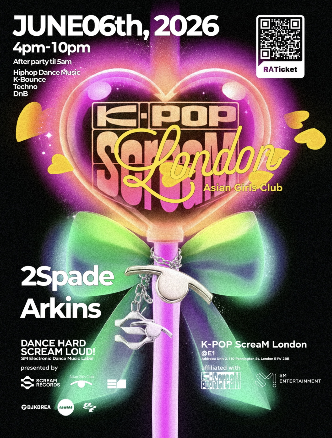 K-pop ScreaM London x Asian Girls Club