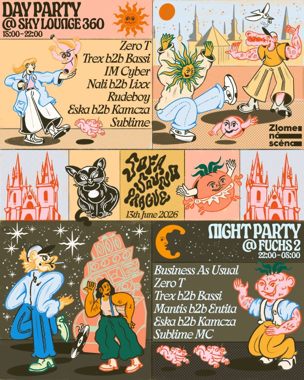 Zlomená Scéna X Sofa Sound (Night Party)