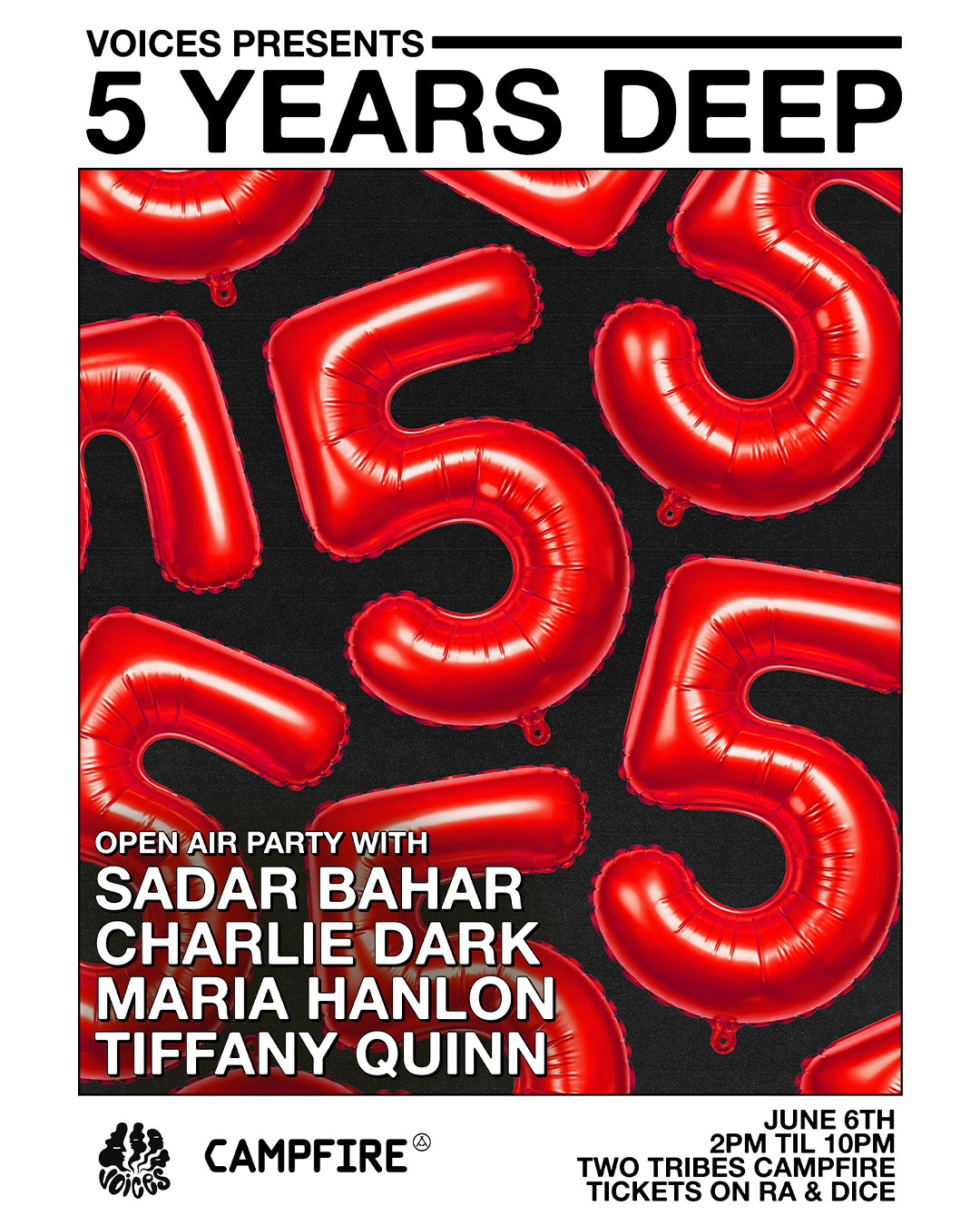 Sadar Bahar Open Air Day Party: Voices 5 Years Deep