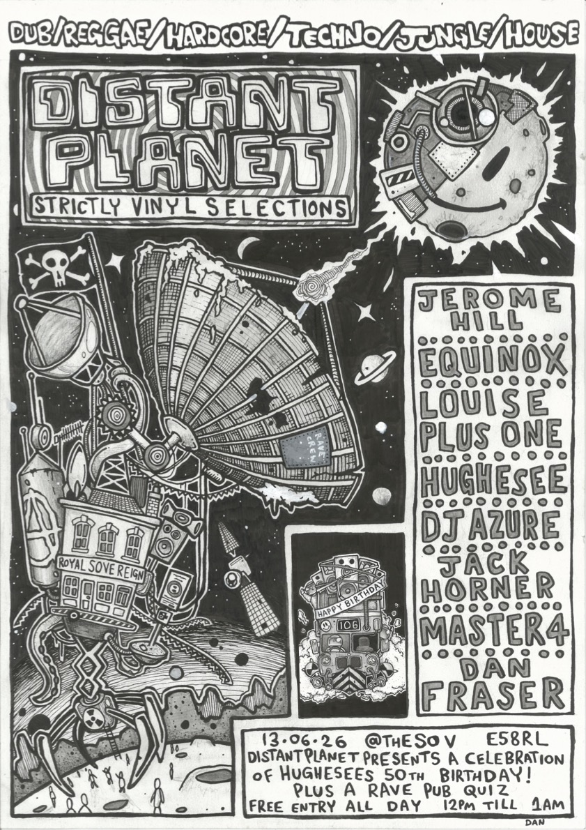 Distant Planet - All-dayer - Free entry
