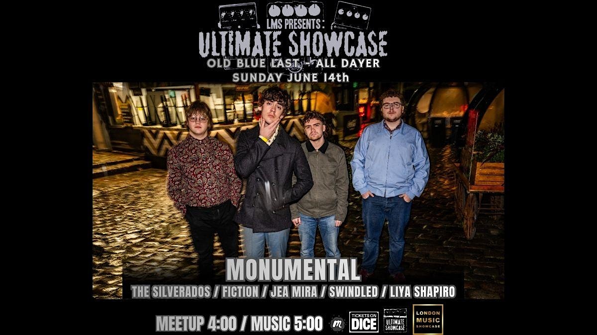 London Music Ultimate Showcase: Festival All Dayer Monumental