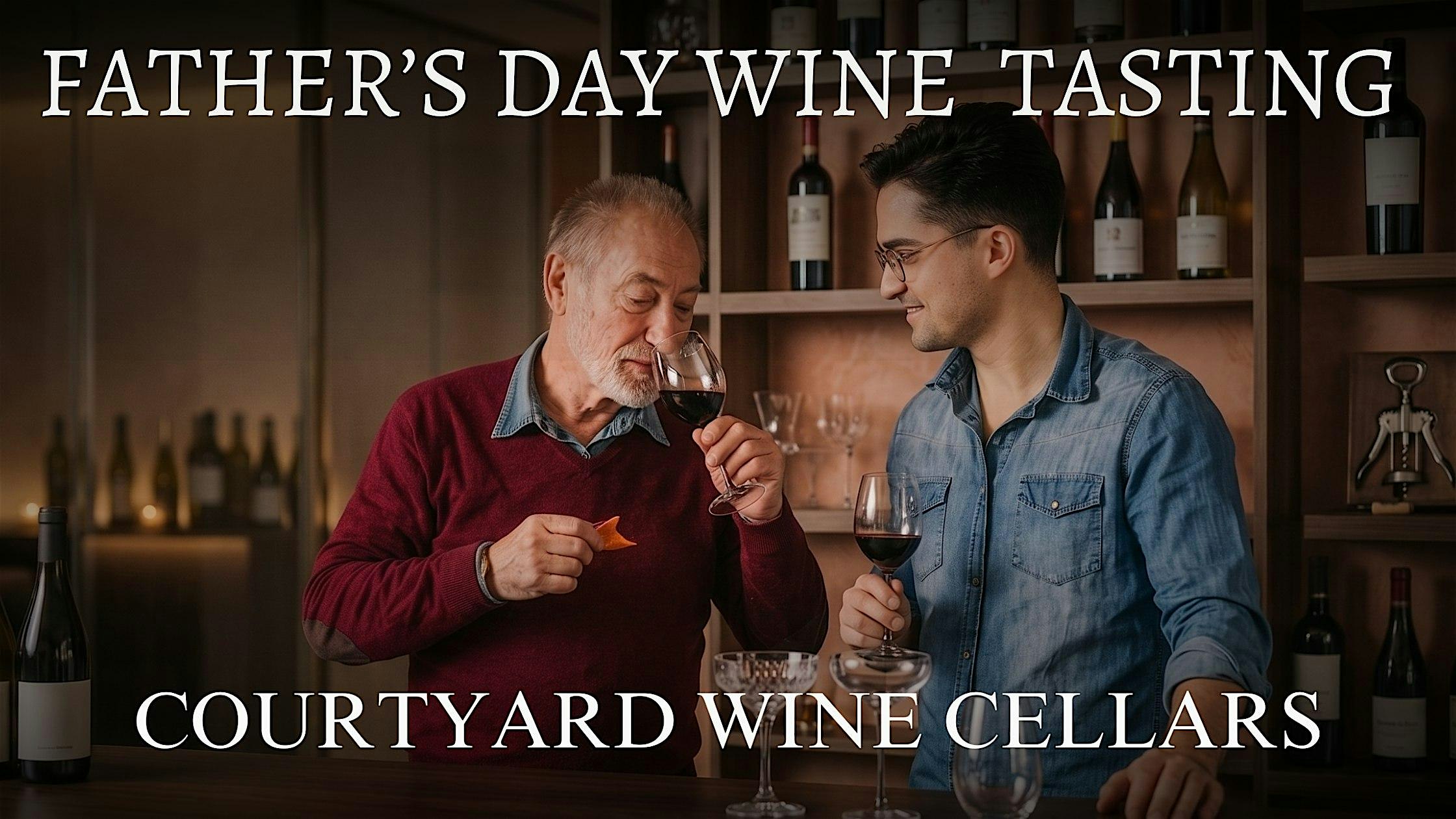 Father’s Day Special – Wine Tasting for Two at Courtyard Wine Cellars