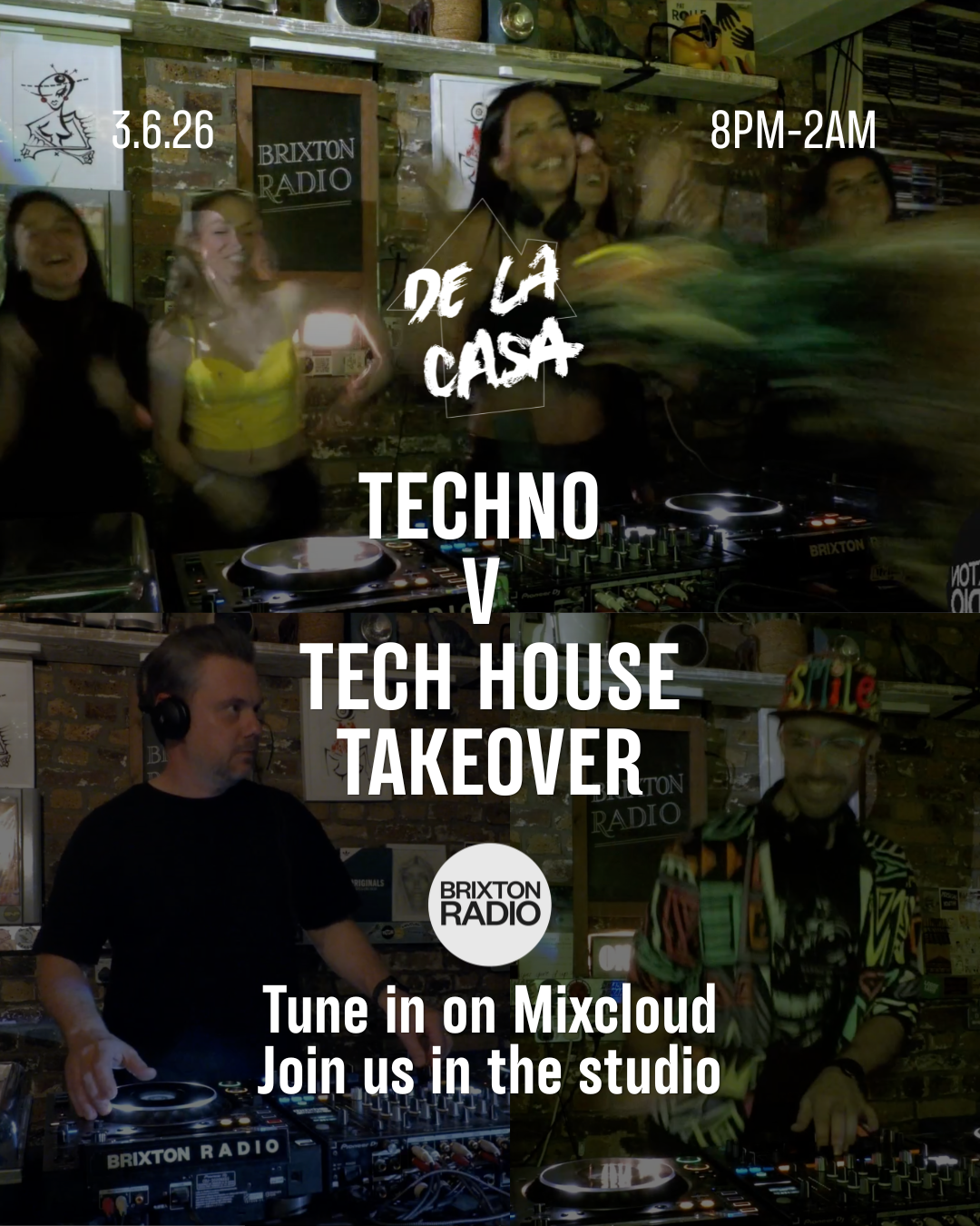 DLC Techno V Tech House Takeover