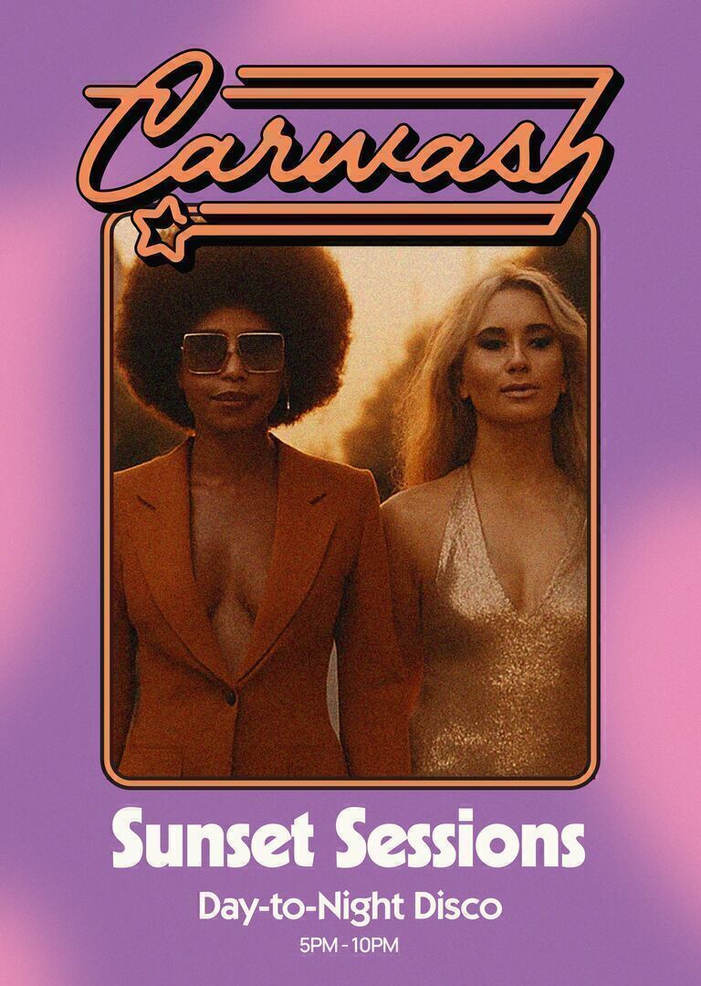 Carwash Daytime Disco - Sunset Sessions (5PM-10PM) - Disco, Funk, Retro Vibes - 06 June at Core