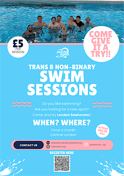 Trans and Non-Binary Swim Sessions
