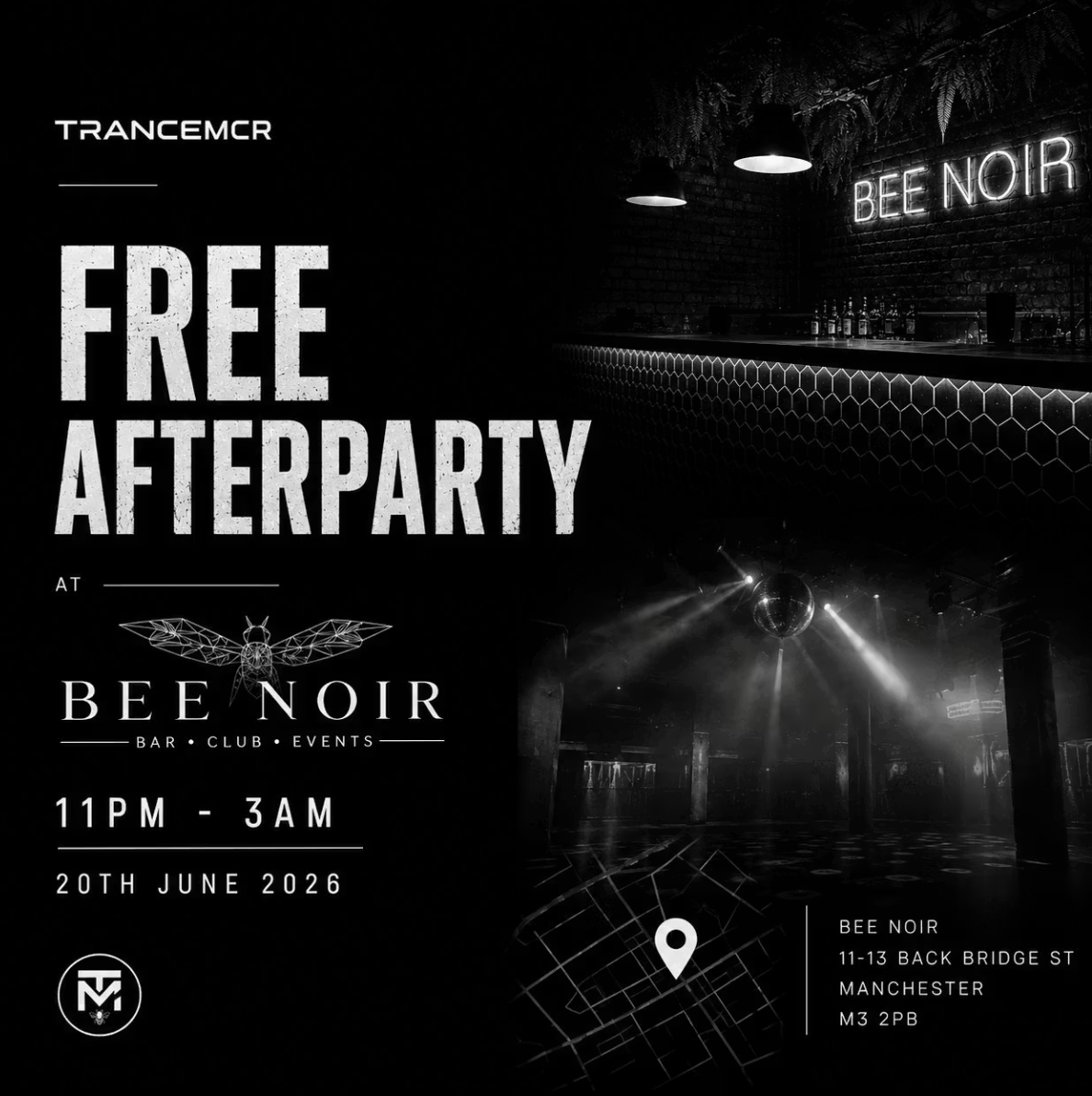 FREE AFTER PARTY: TranceMCR Launch Night