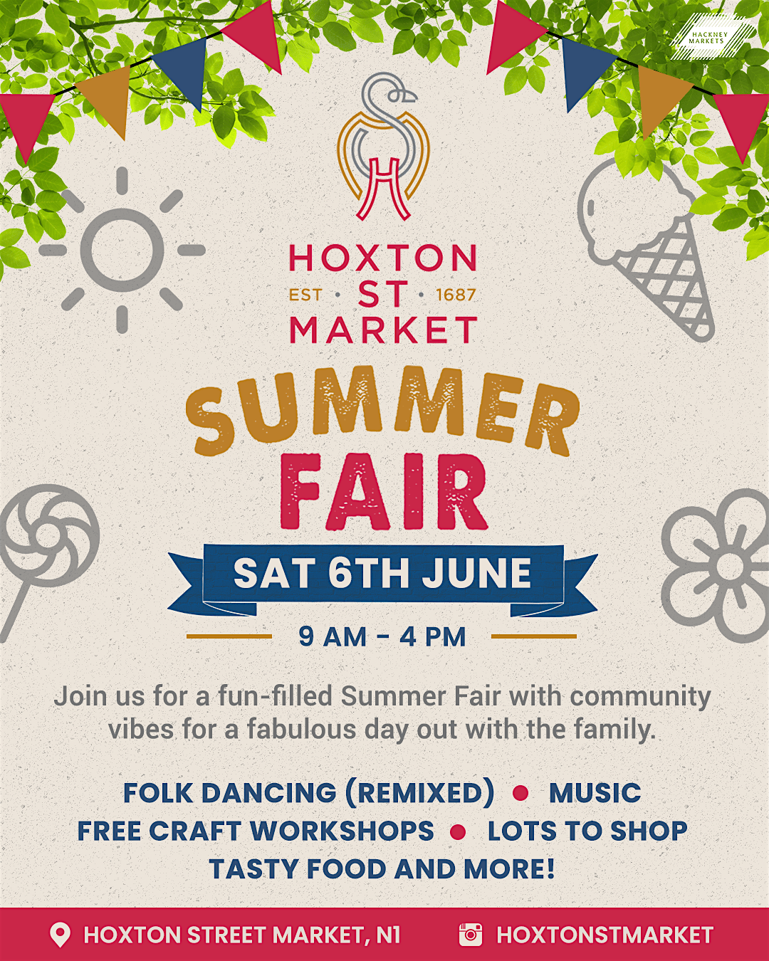 Hoxton Street Market Summer Fair