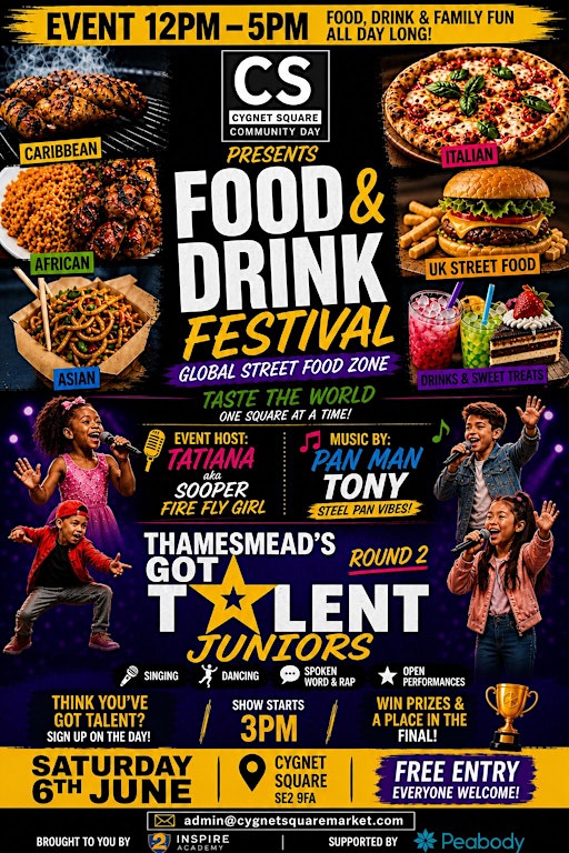 Cygnet Square Community Day: Food and Drink Festival