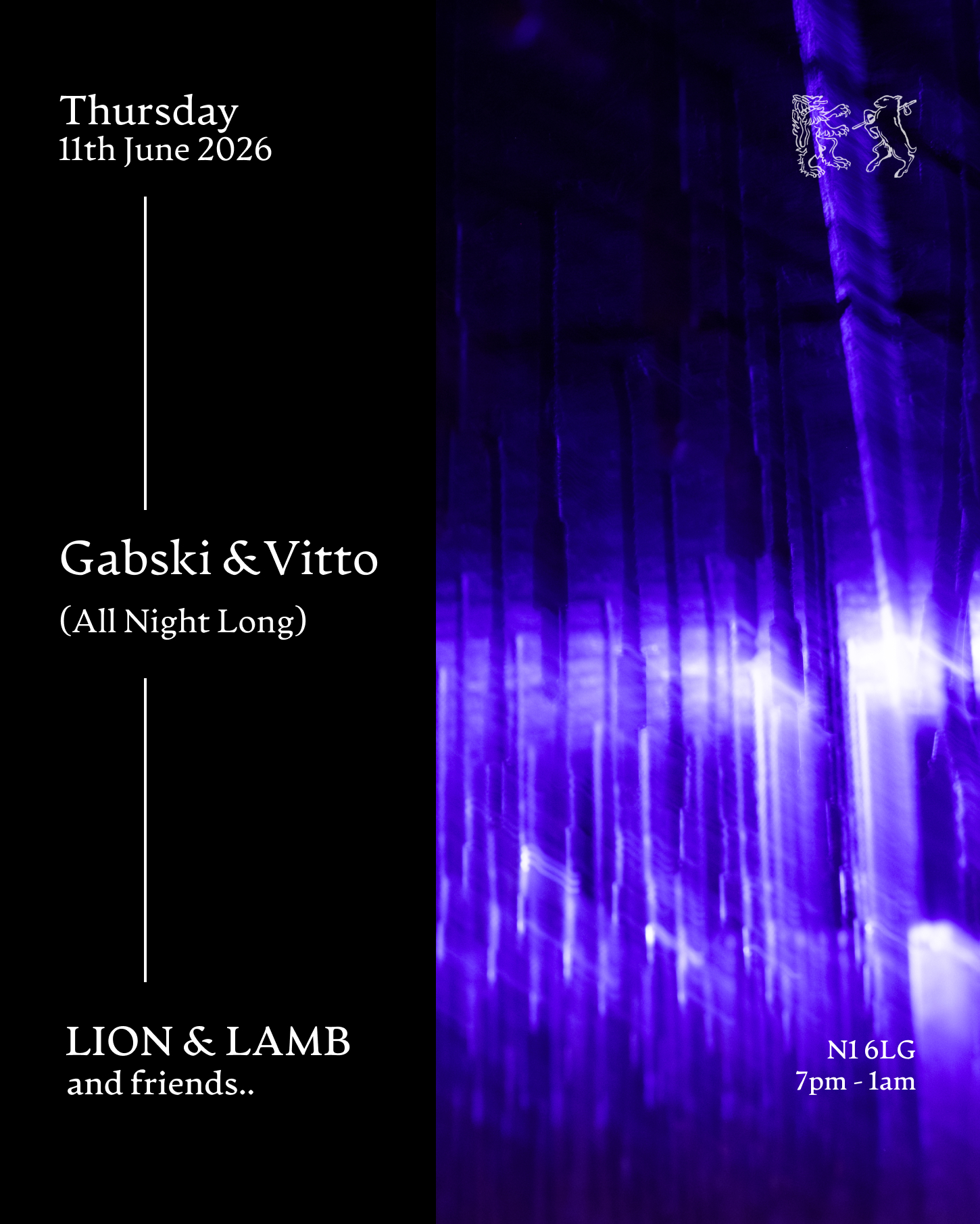 Lion & Lamb and Friends with Gabski & VITTO (All Night Long)