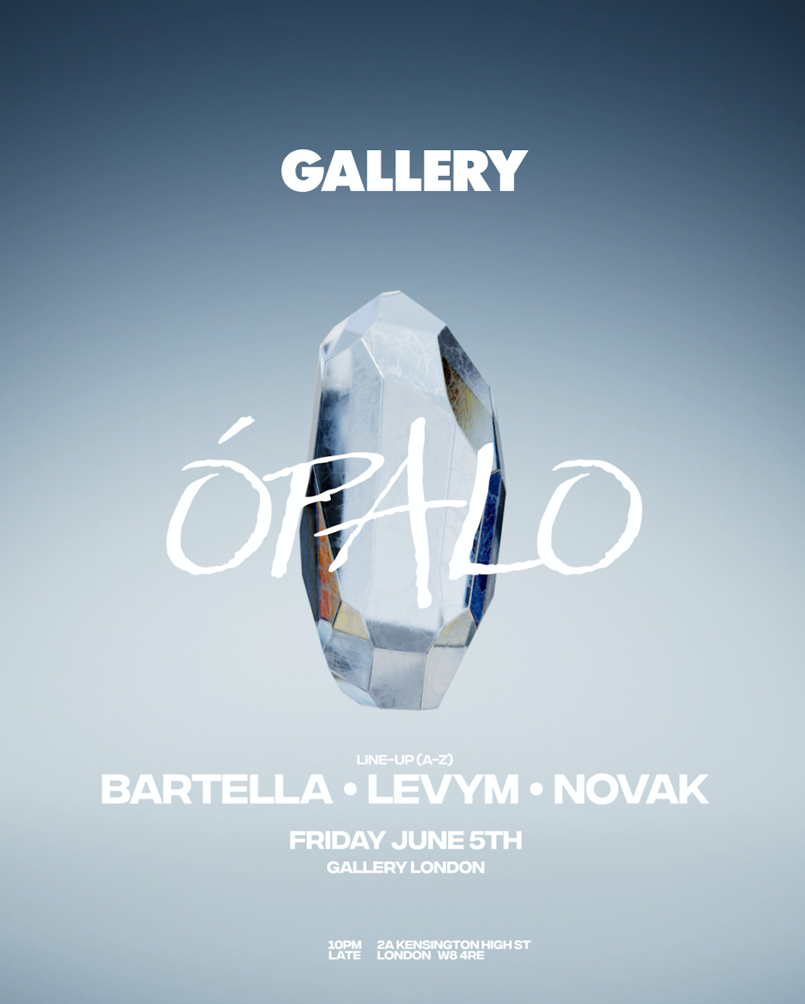 Gallery x Ópalo presents: Novak