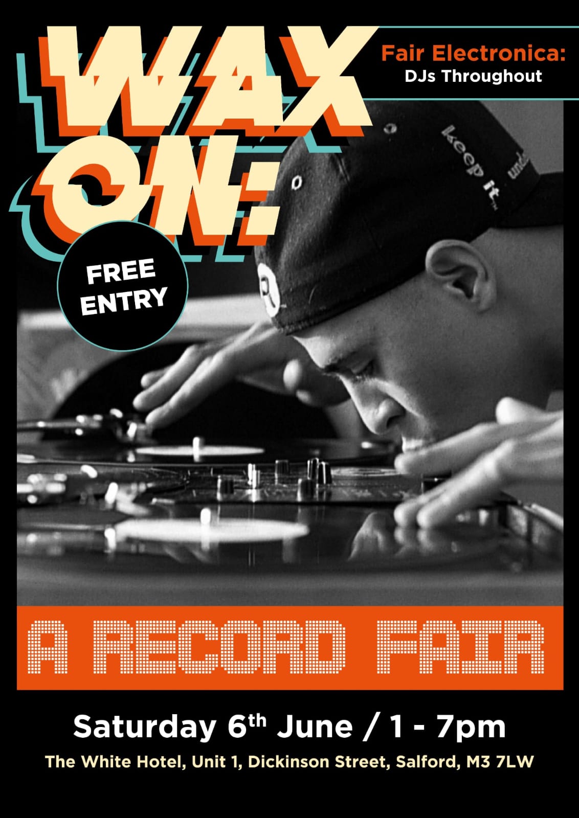 FAIR ELECTRONICA - WAX ON: A Record Fair {FREE ENTRY}