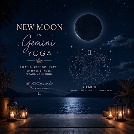 New moon in Gemini yoga and intention setting