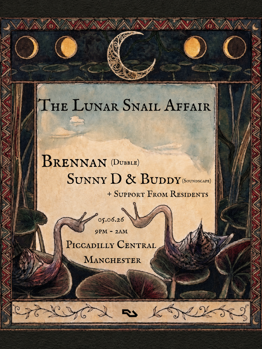 The Lunar Snail Affair @ Piccadilly Central