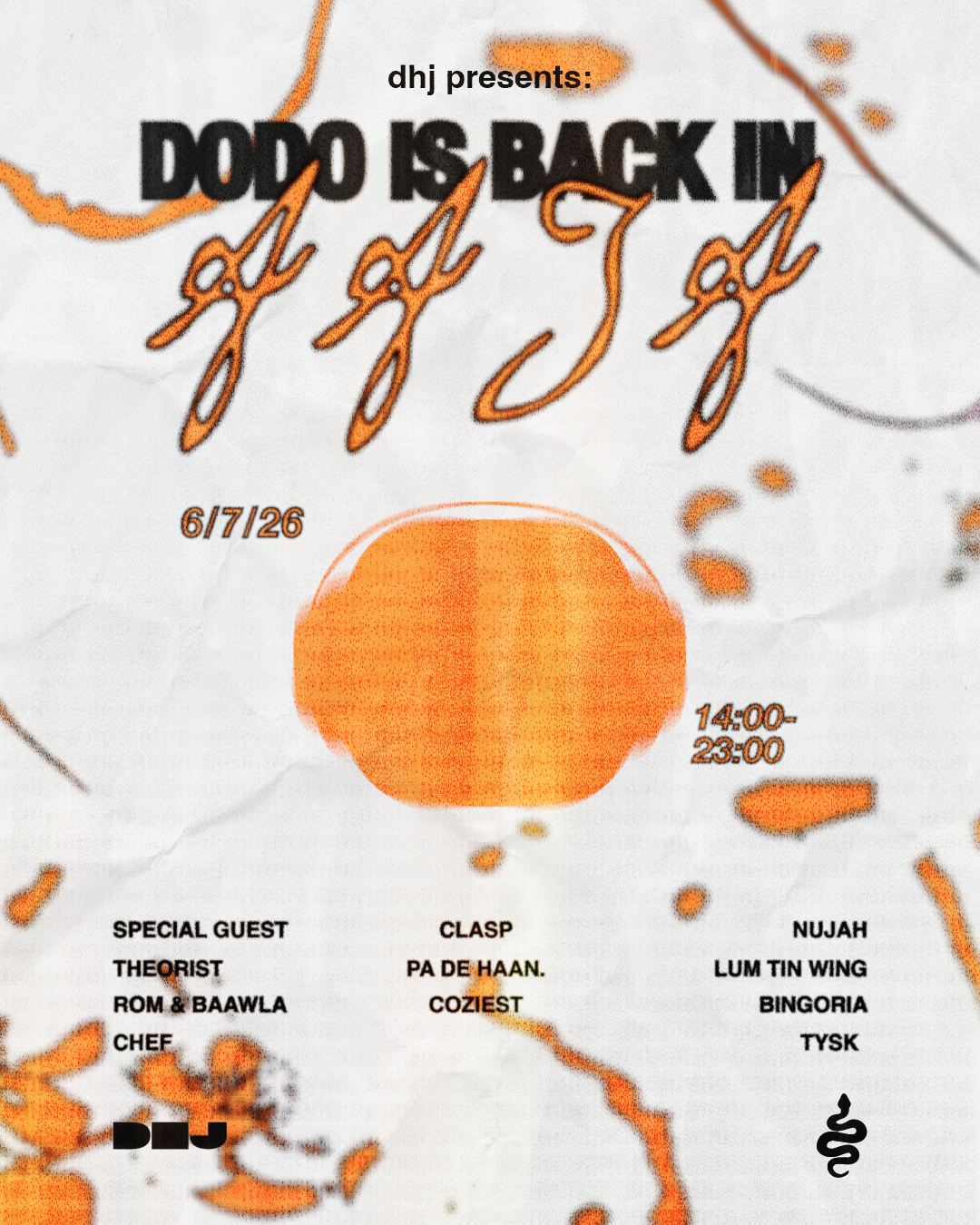 dhj presents: DODO Is Back In AAJA BASEMENT