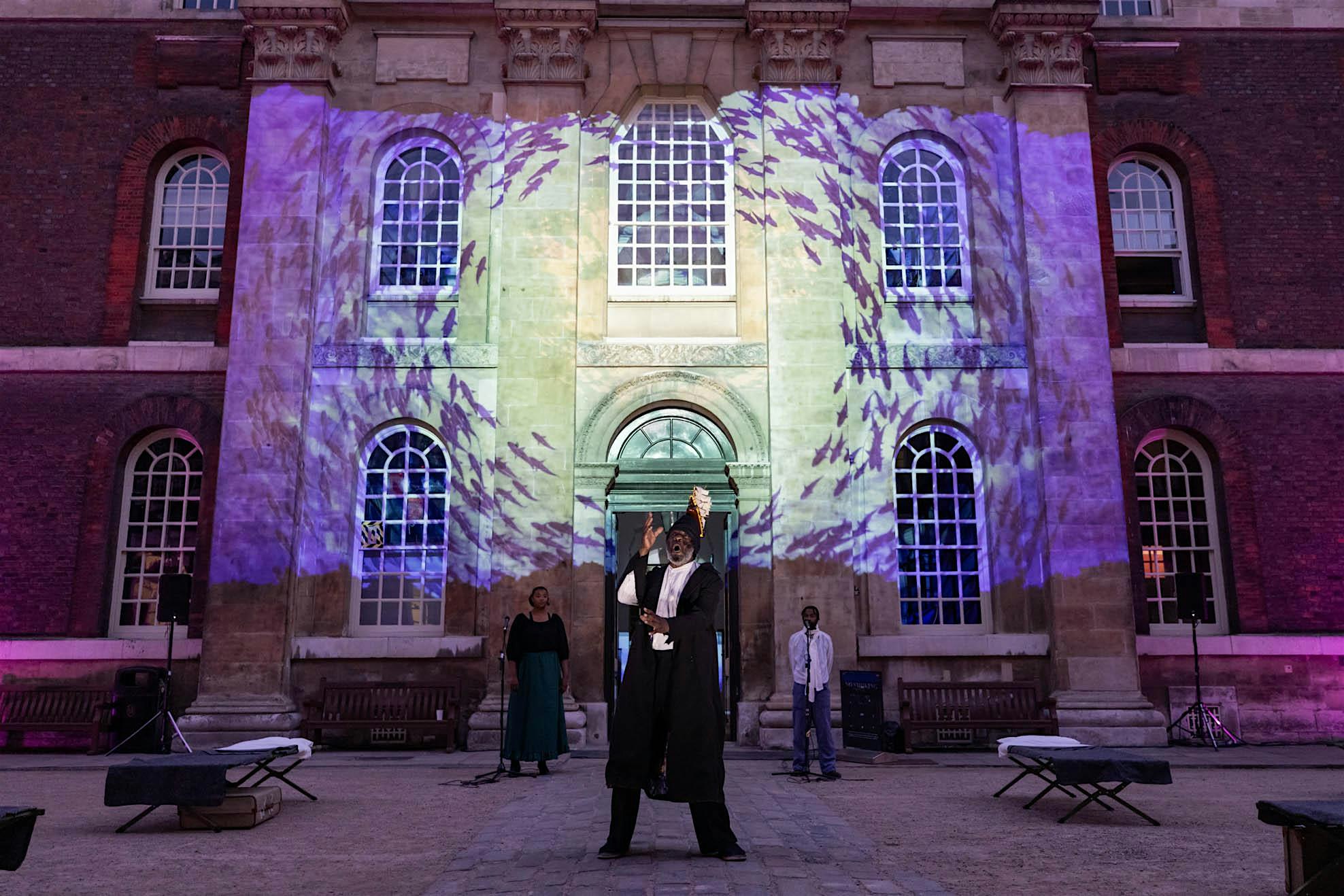 The premiere of the film  Spirits of the Black Meridian