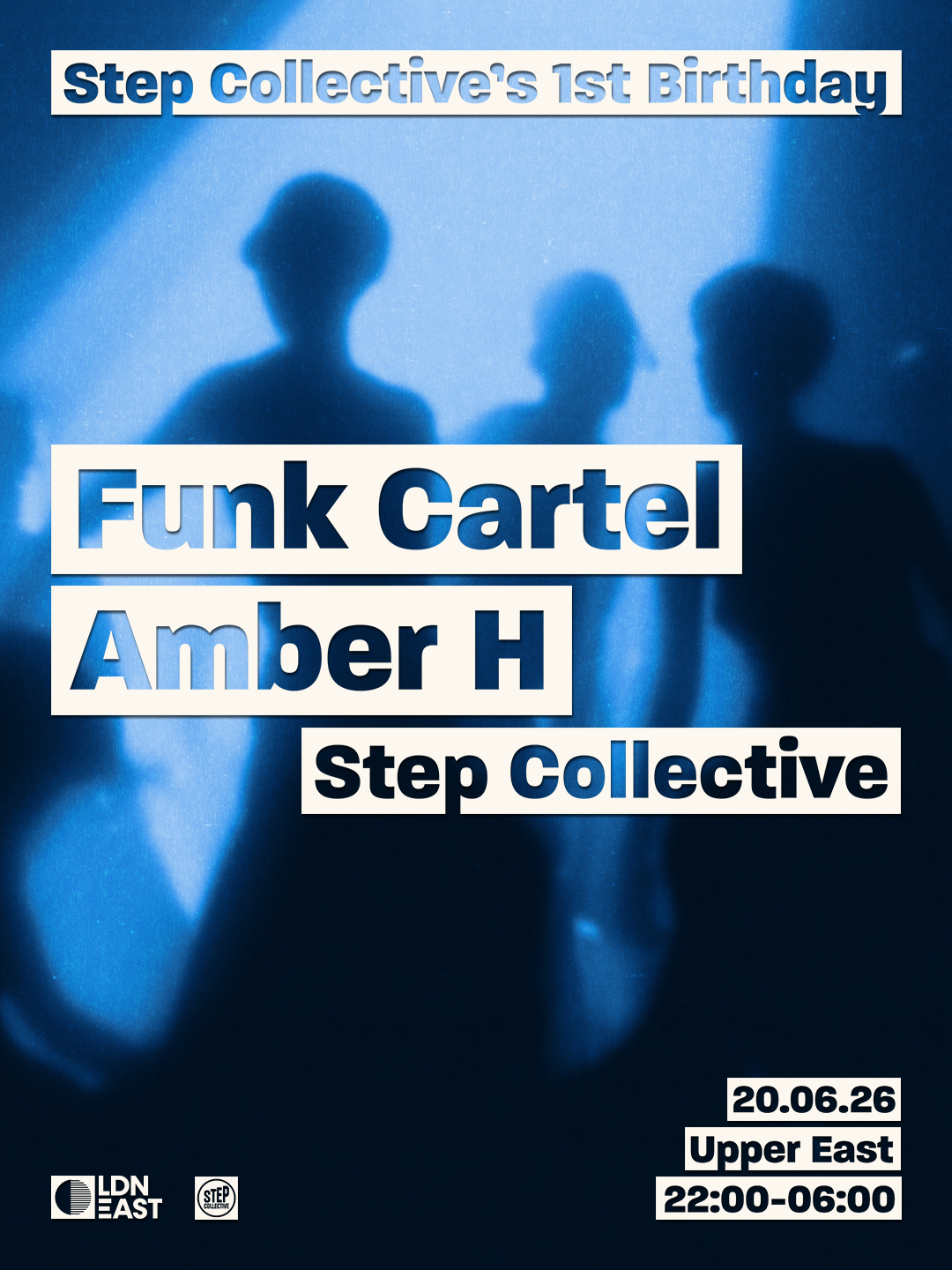 CANCELLED - Step Collective's 1st Birthday with Funk Cartel, Amber H & Step Collective DJ's