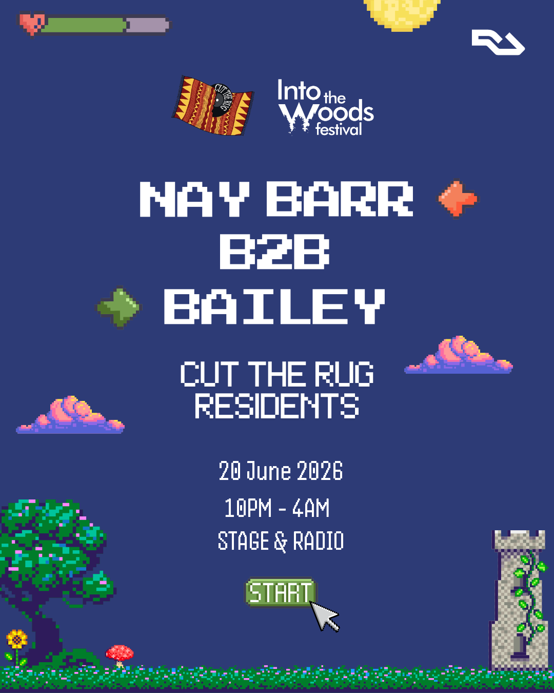 Cut the Rug x Into the Woods Festival Launch Party W/Nay Barr & Bailey