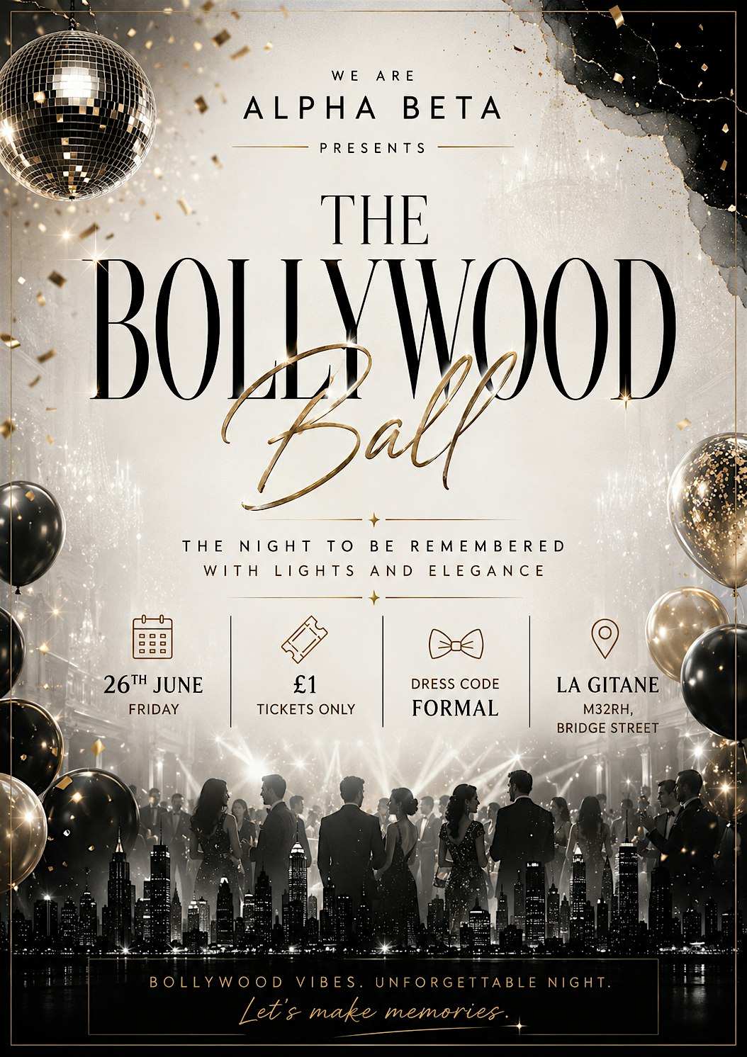 The Bollywood Ball by Alpha Beta