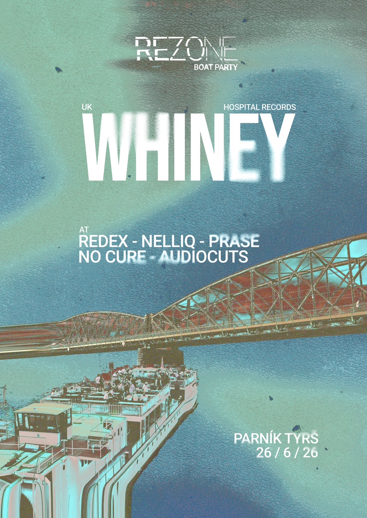 Rezone boat party with Whiney (UK)