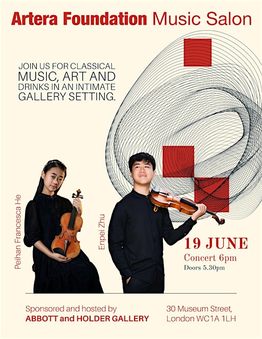 Artera Foundation Young Musician Salon Series